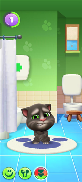 汤姆猫互动操作截图