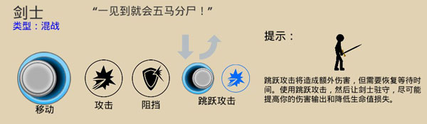 火柴人战争遗产3官方版剑士兵种截图