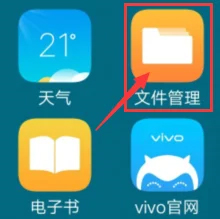 vivo应用商店app文件管理截图