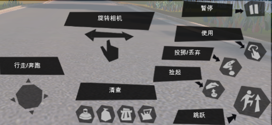 触屏操作按键说明截图