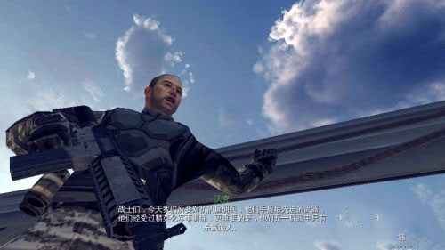 开场低空战机过场画面