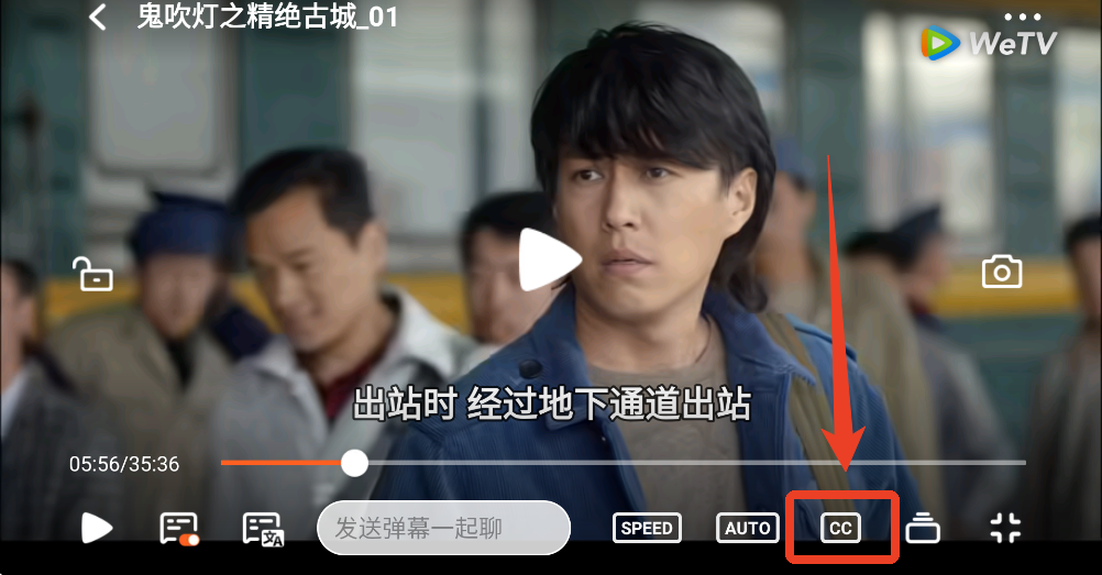 CC字幕入口截图