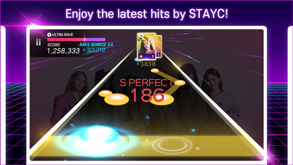 STAYC主题节奏游戏主视觉截图