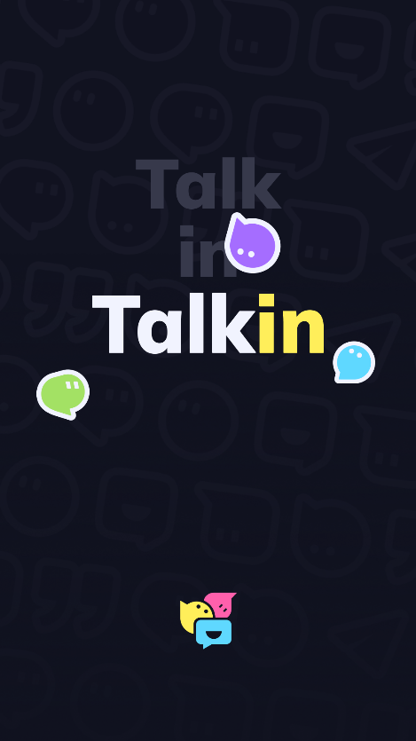 Talkin登录后页面加载截图