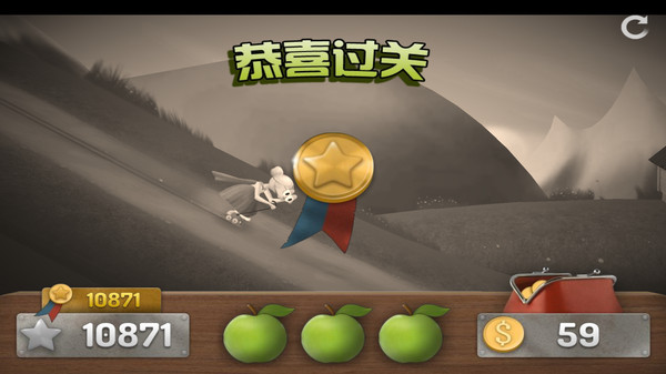 跑酷老奶奶游戏内截图