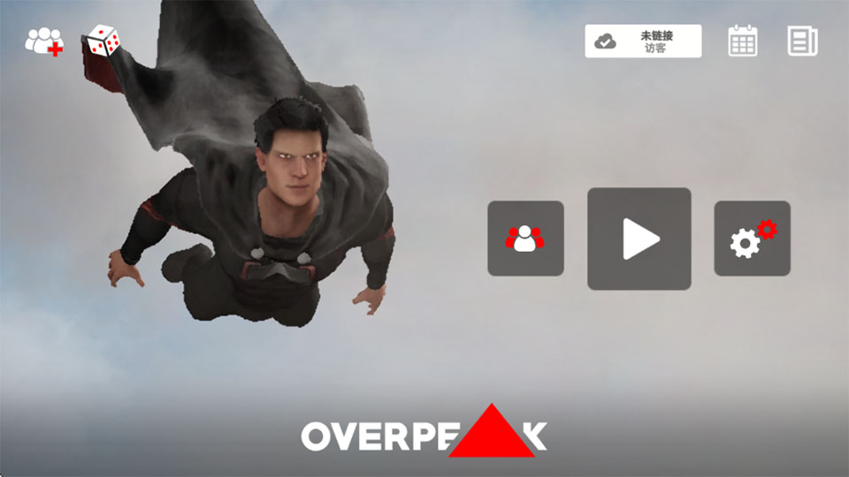 OverPeak三角播放按钮截图